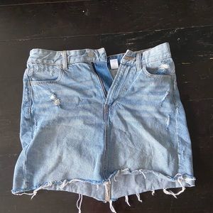 Jean skirt size 6